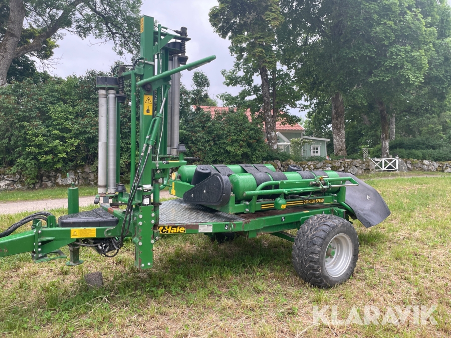 Inplastare till rundbal McHale 991 High speed