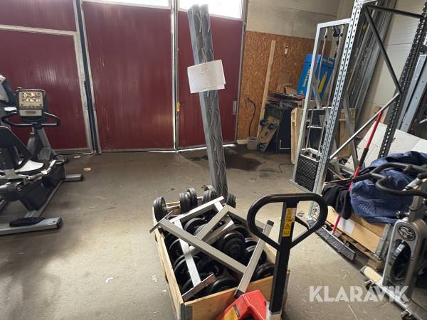 Gymutrustning Concept Hantelställ 12,5-30 kg