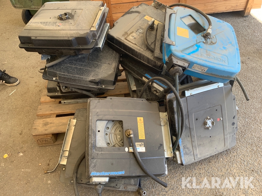 Slangvinda till olja och spolarvätska 11st