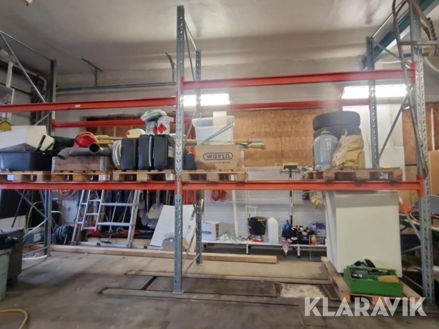 Pallställage 18 pallplatser