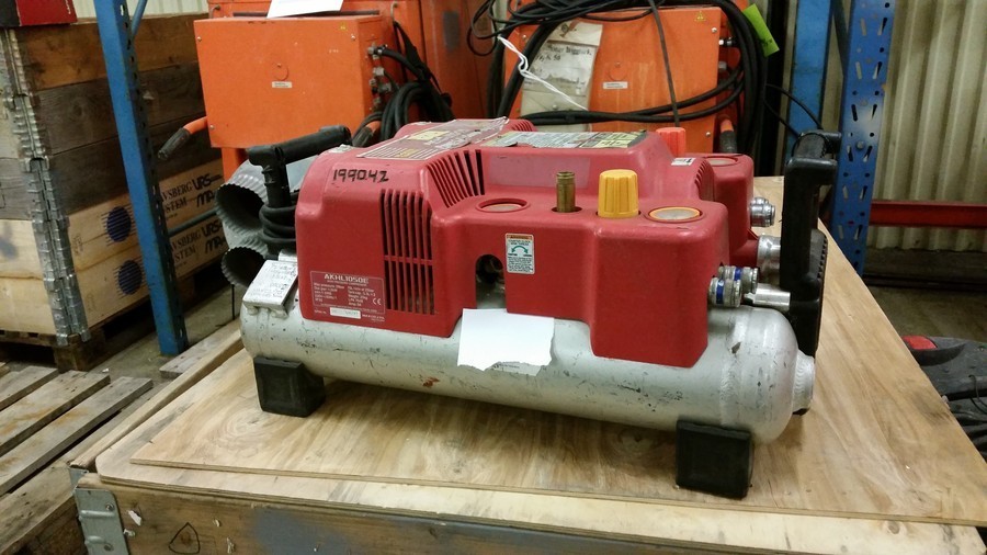 Kompressor, högtryck för spikpistol