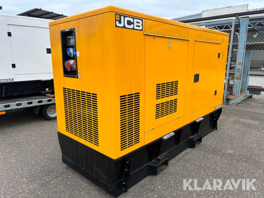Generator JCB G66QS 50,4 kW mobilt