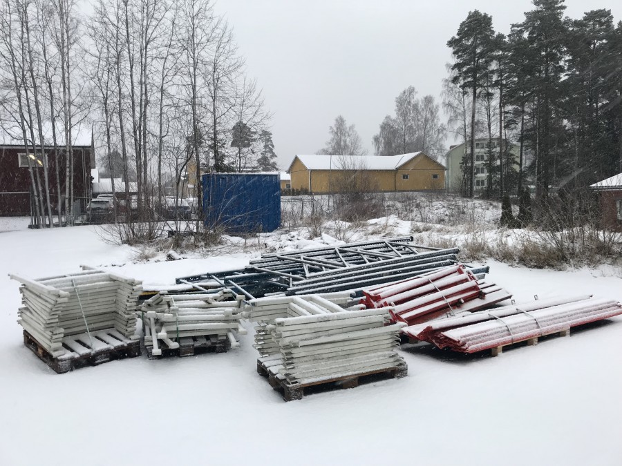 Pallställage/Pallställ