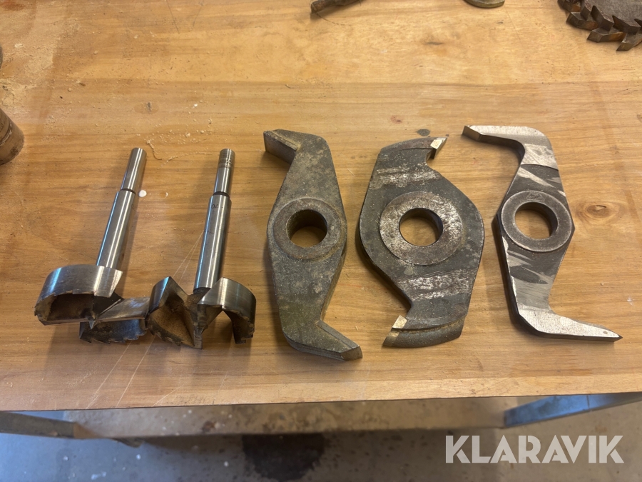 S - stål 3 st, kvistborr 2 st