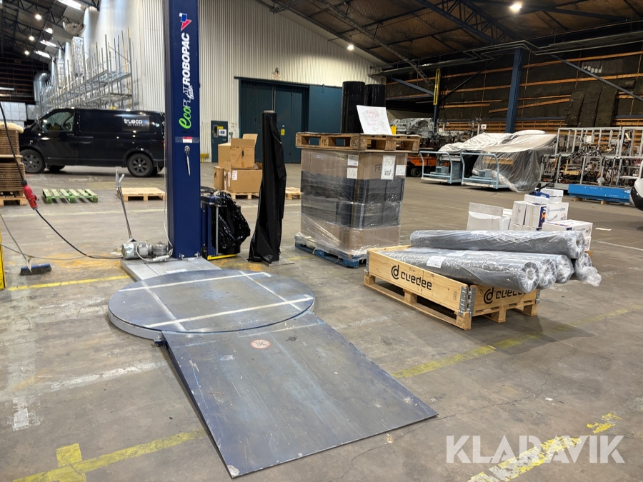 Sträckfilmsmaskin Robopac Ecoplat Base FRD med film