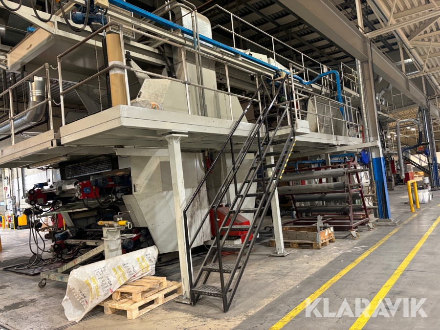 Kombinerad bestrykningsmaskin & tryckpress Uteco Jade 815 1M