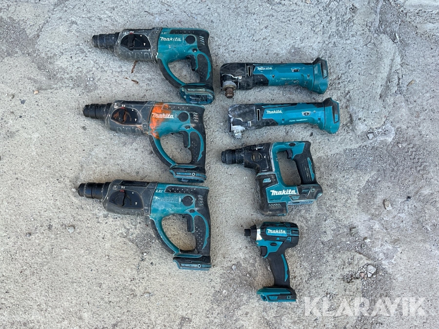 Slagborr, multiverktyg och slagskruvdragare Makita LXT