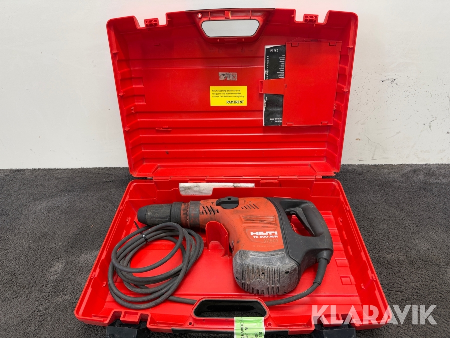 Mejselhammare Hilti TE500AVR