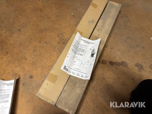 OB-stöd/toalettstöd Byggbeslag 2 st