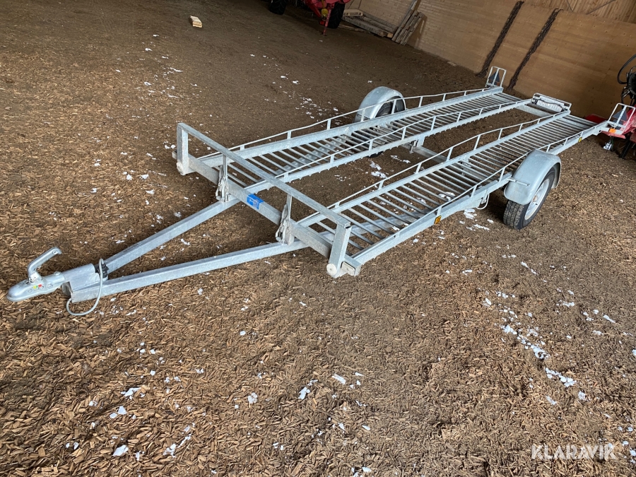 Släpkärra med tipp för ATV-ekipage