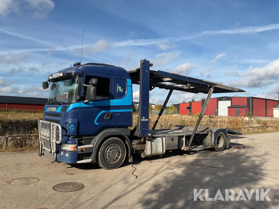 Lastbil Scania 420 Biltransport