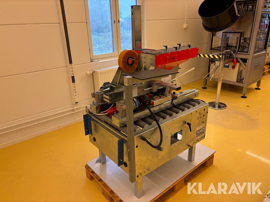 Tejpmaskin för kartong Soco System T-400