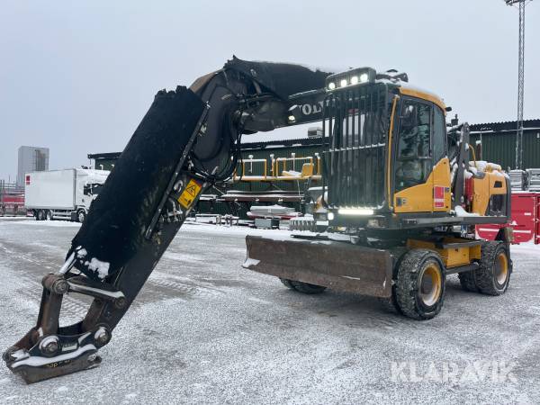 Grävmaskin Volvo EW210D Tunnelskrotare