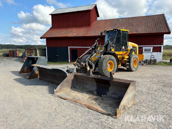 Hjullastare JCB 427 HT med redskap