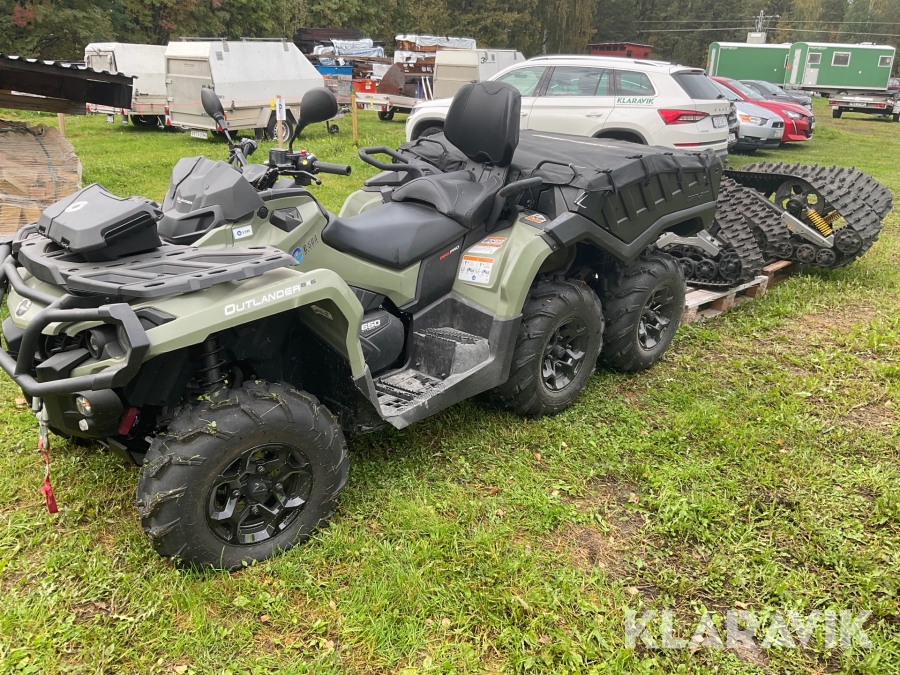 ATV Can Am 650 MAX 6X6 med bandtillsats