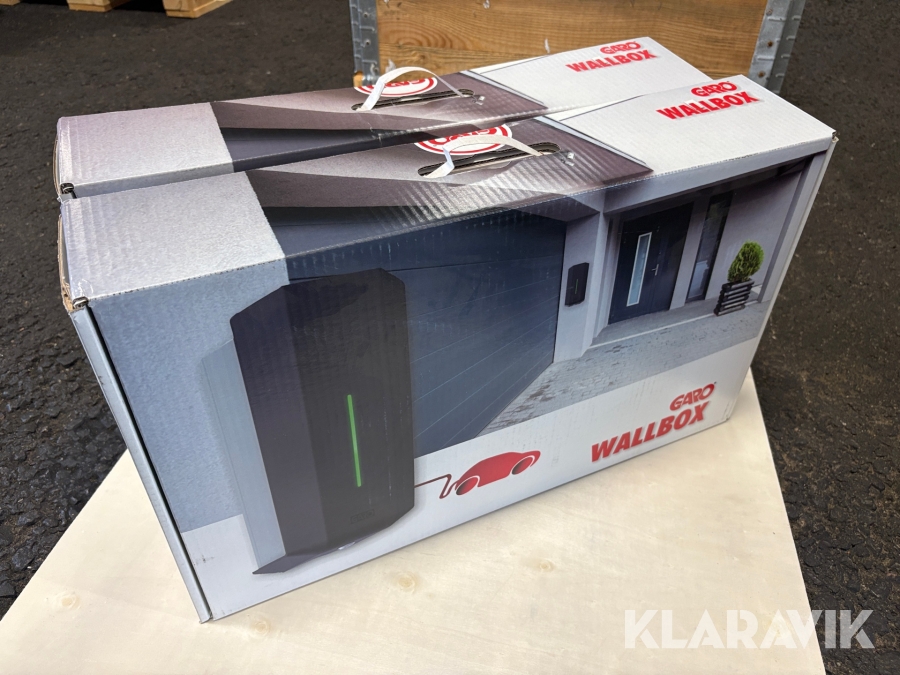 Elbilsladdare Garo GLB+4G utan kabel 2st 11kW