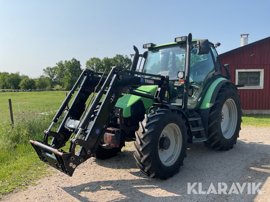 Traktor Deutz-Fahr Agrotron 90 4WD med lastare