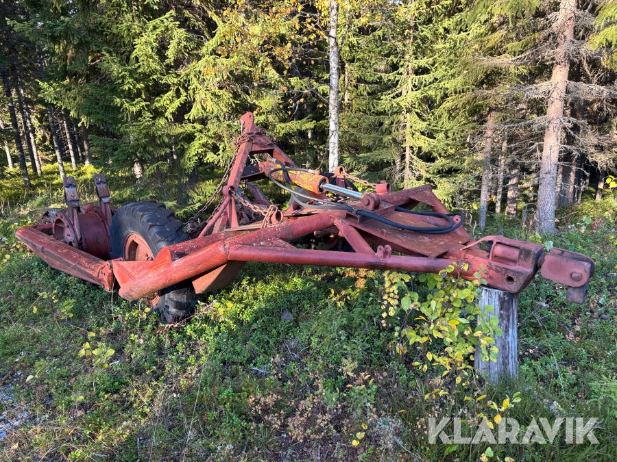 Bräckeaggregat 2-radigt & hydraulisk lyft