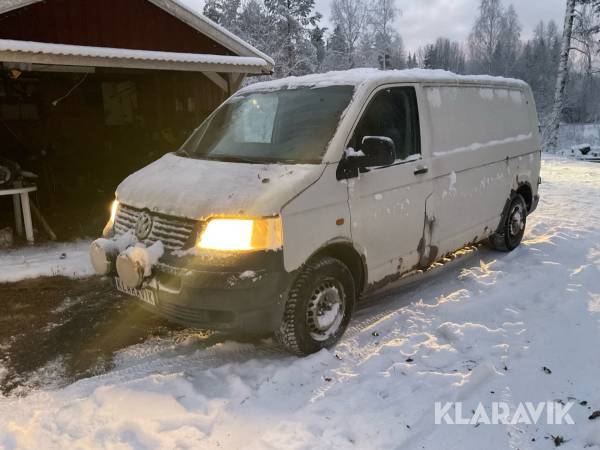 Skåpbil Volkswagen Transporter långa modellen 4Motion