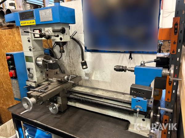 Multimaskin/Svarv/fräsmaskin MP 800