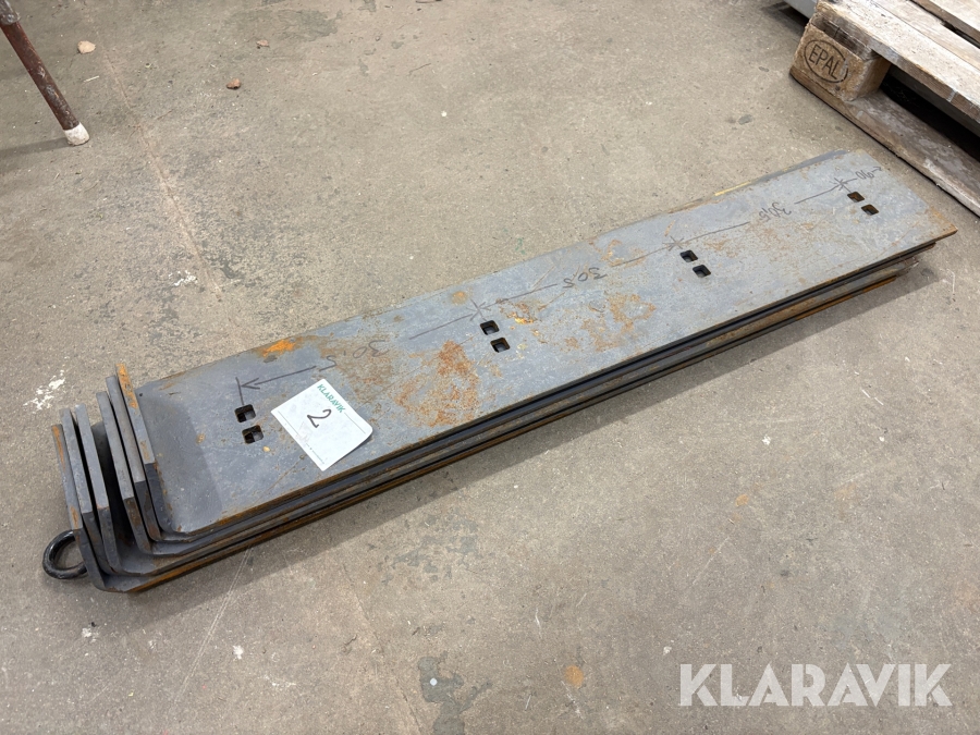 Plogskär 1115 mm, 6 st