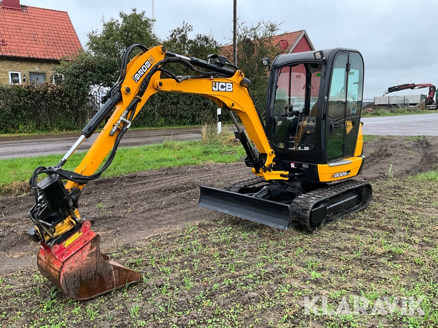 Grävmaskin JCB 8026CTS