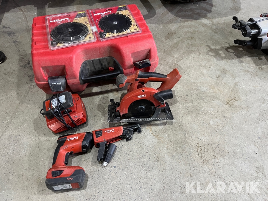 Automatskruvdragare, såg HILTI