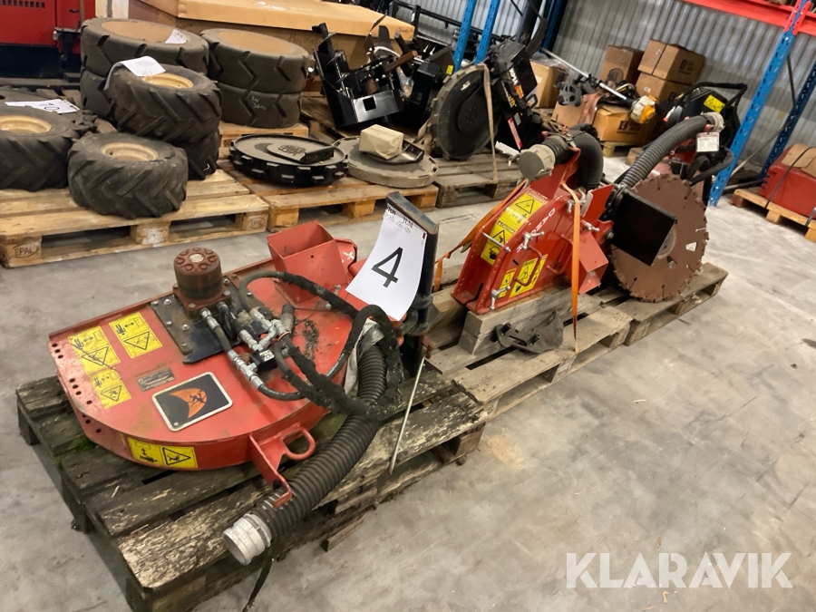 Såghjul Ditch Witch 3st