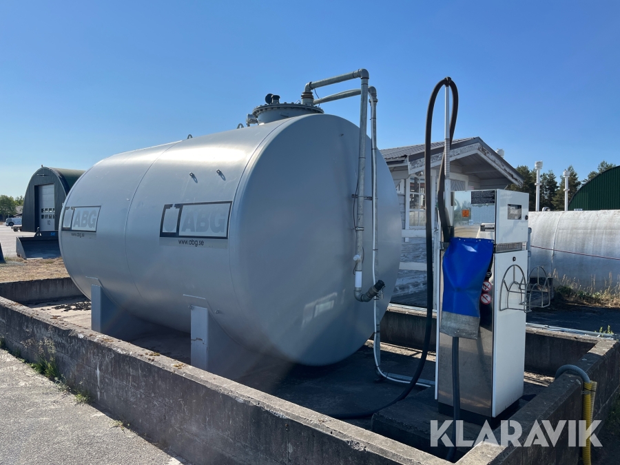 Dieseltank dubbelmantlad ABG 15m3
