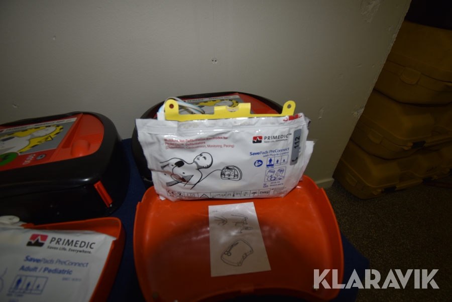 Hjärtstartare 2 st Primedic Hart Save AED, Jönköping, Klarav