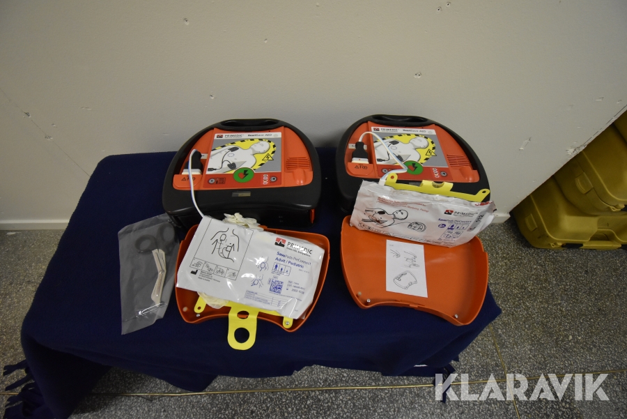 Hjärtstartare 2 st Primedic Hart Save AED, Jönköping, Klarav