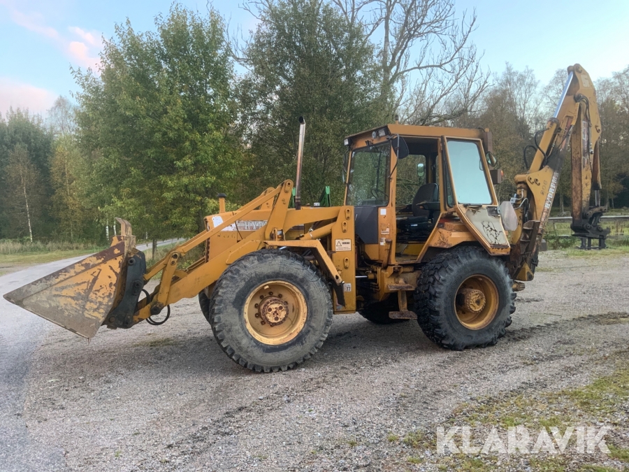 Grävlastare Hydrema 800 + 3 skopor