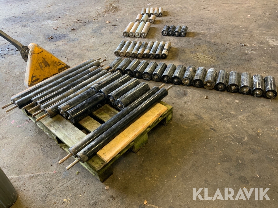 Stödrullar till sorteringsband Rulmeca 56st