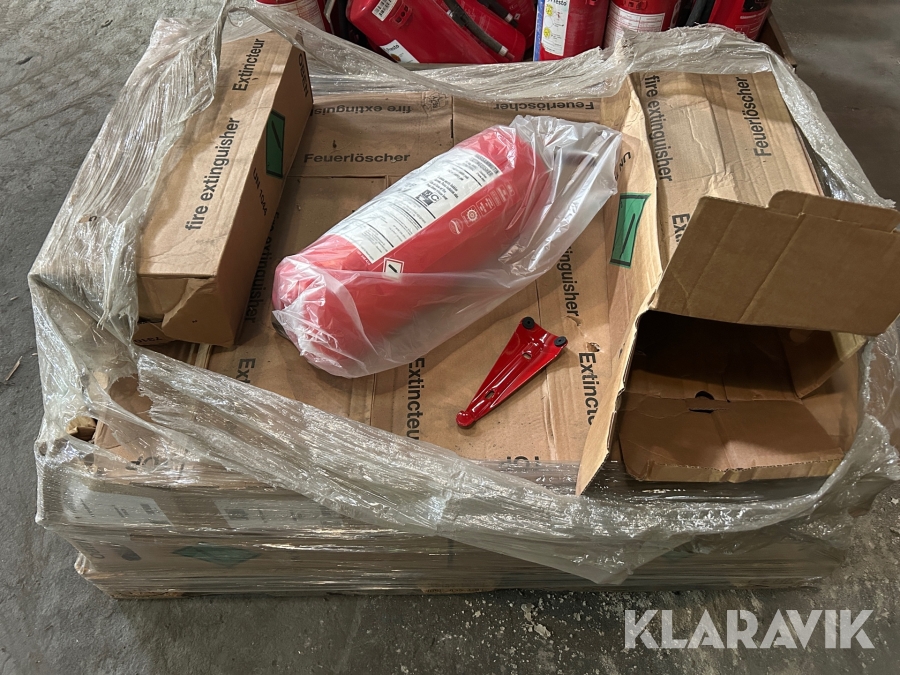 Pulversläckare 6 kg 15 st