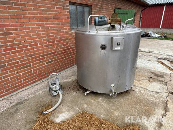 Mjölktank Wedholms DF 82 AD