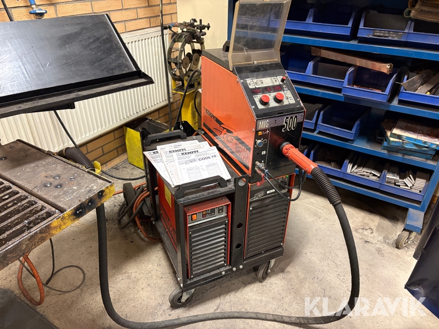 MIG svets Kemppi Pro Mig 500 inkl kylaggregat