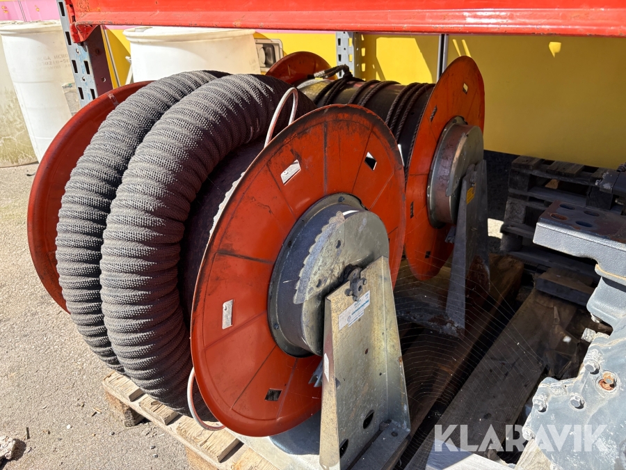 Avgasslangupprullare