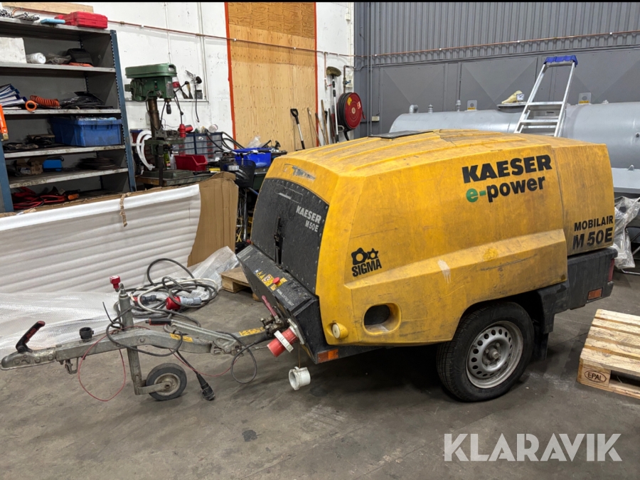 Kompressor Kaeser Mobilair M50E E-power