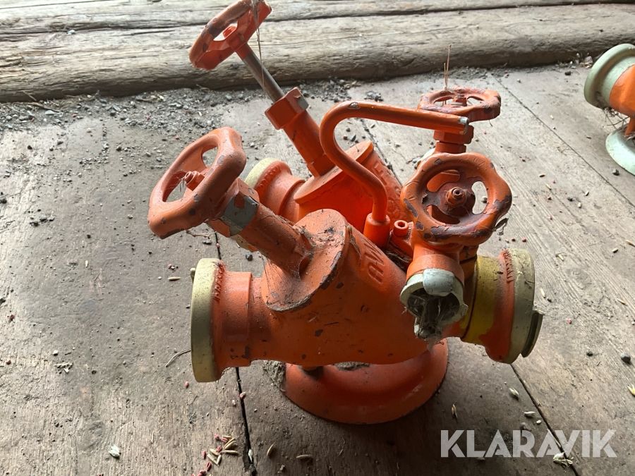 Vattenfördelare 4-vägs Awg