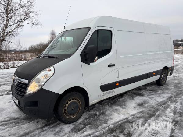 Skåpbil Opel Movano Van 3.5t 2.3 CDTI Manuell 146 hk med verktygsinredning