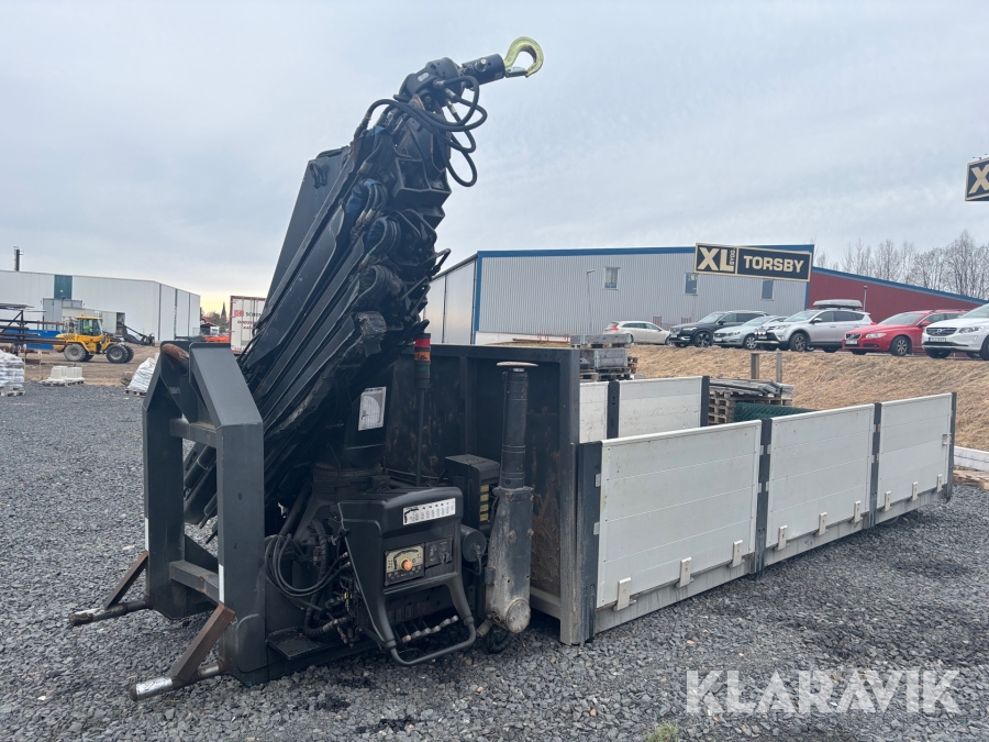 Kranflak Birger med Kran Hiab