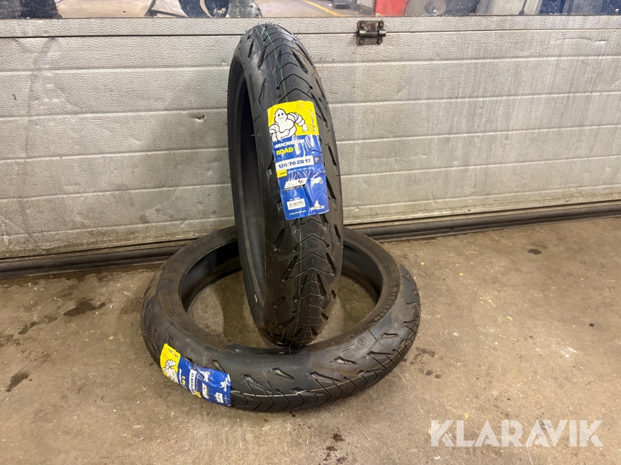 Motorcykeldäck Michelin Road 5 120/70R17 2 st