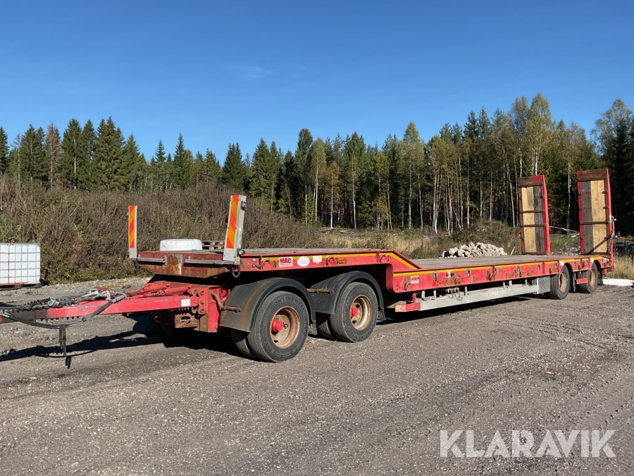 Maskinsläp Mccauley MAC-TLL4-44