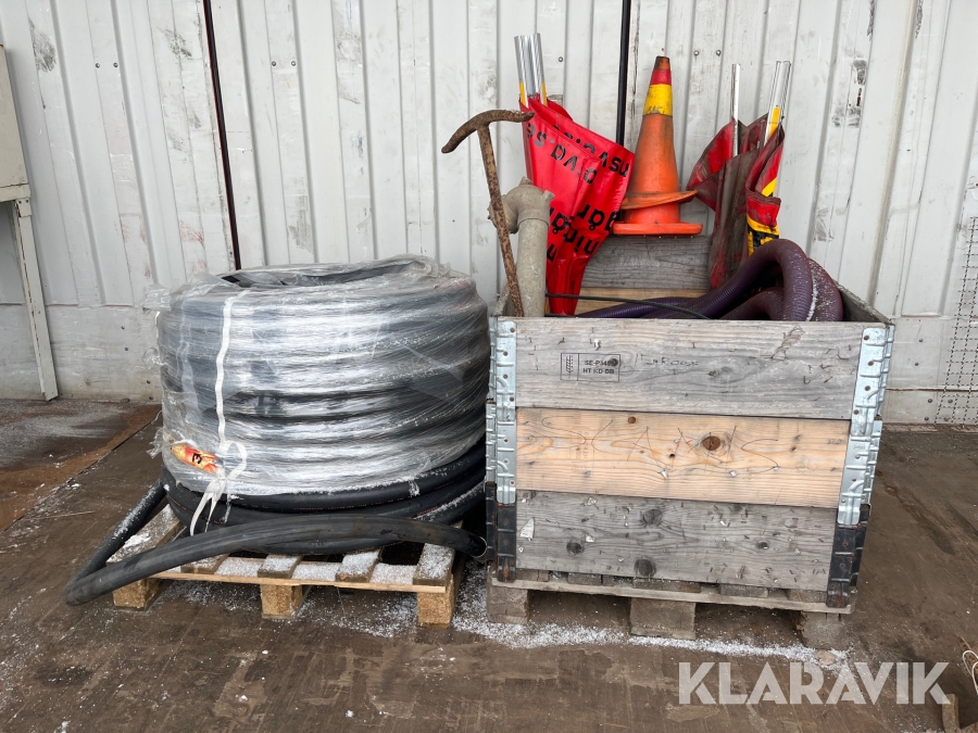 Utrustning till spolbil