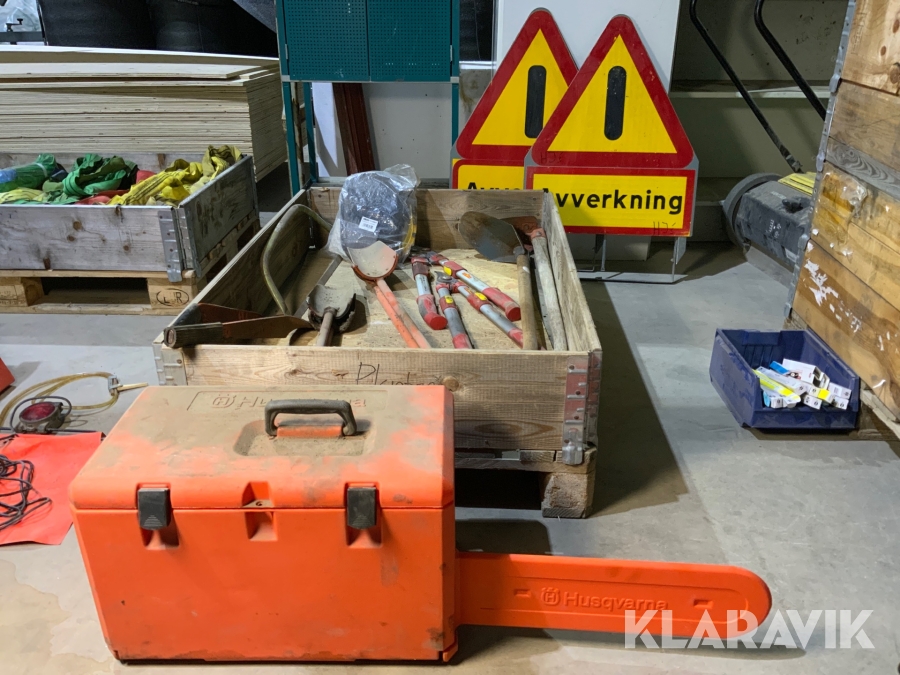 Diverse planteringsutrustning