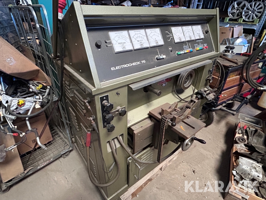 Generator & startmotor testare Agb Electrocheck 75