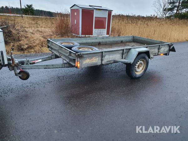 Personbilssläp Hebe 1500 spec med ramper