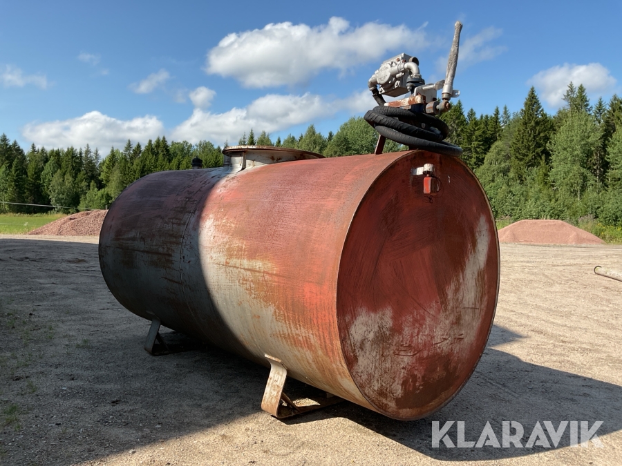 Farmatank med räkneverk