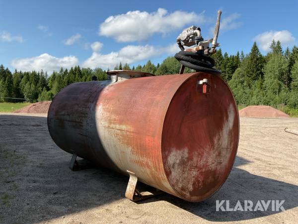 Farmatank med räkneverk