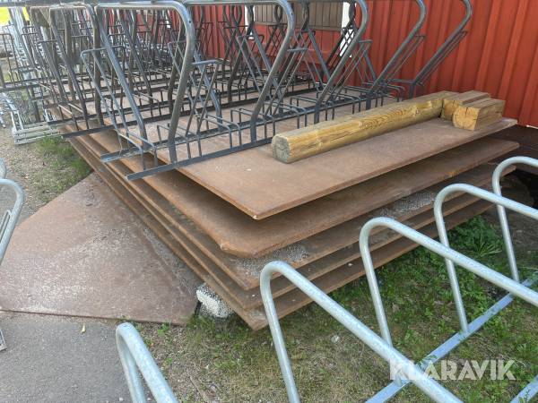 Körplåtar 4x2m